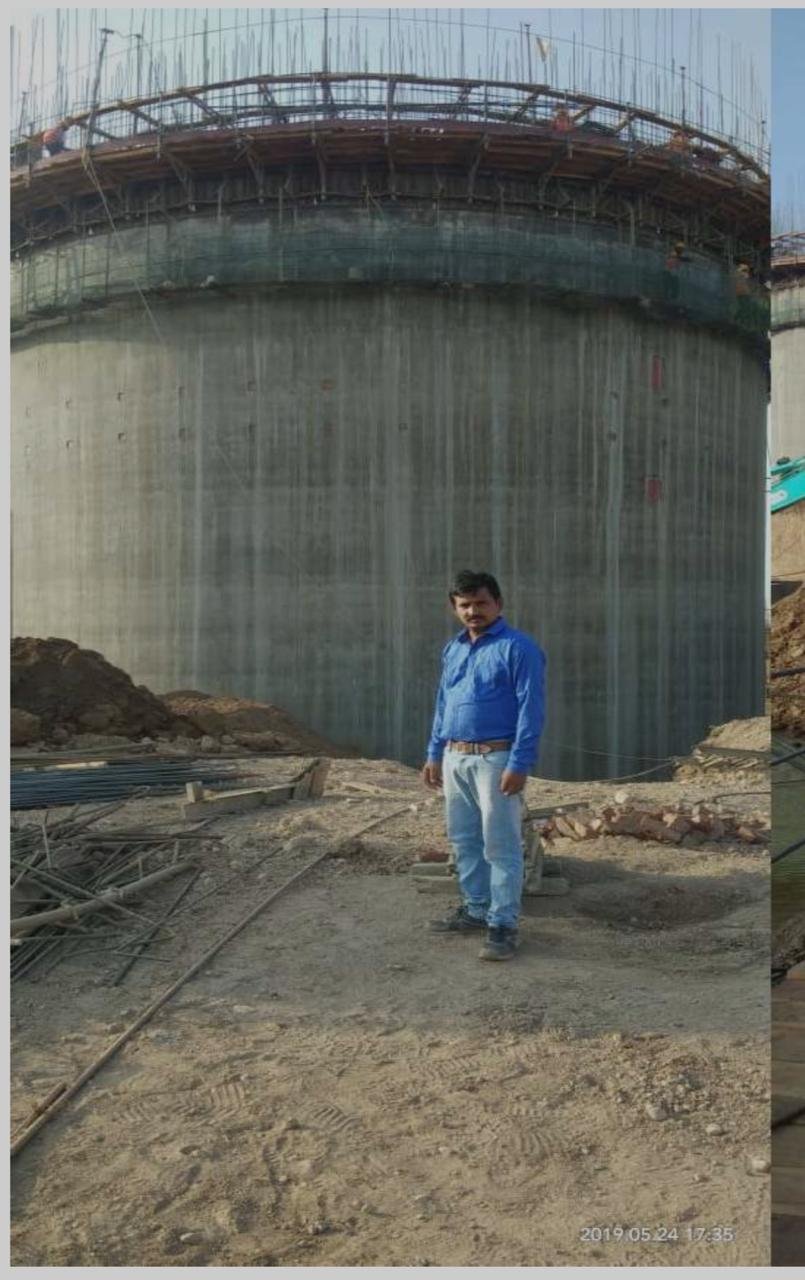 RCC Silo Construction Complete at Goel Construction Company pvt. ltd. Maharastra.